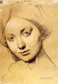 オスソンヴィル子爵夫人ルイーズ・アルベルティーヌ・ド・ブロイのための習作2 新古典派ジャン・オーギュスト・ドミニク・アングル